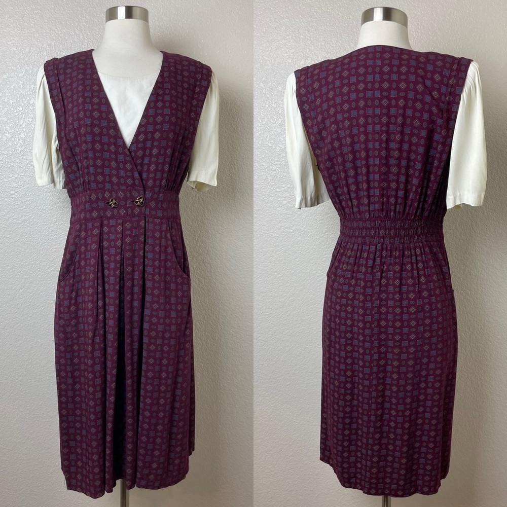 VINTAGE Studio Ease Celtic Midi Dress